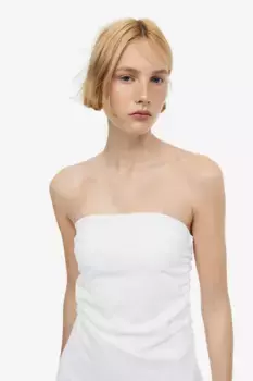 Платье-бандо H&M, белый