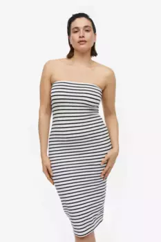 Платье-бандо H&M, синий