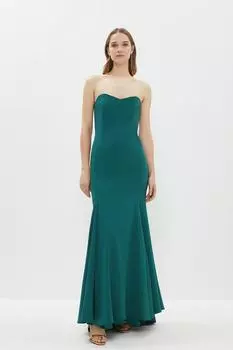 Платье-бандо «рыбий хвост» Coast, зеленый