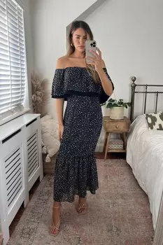 Платье бандо Тара Style Cheat, охра