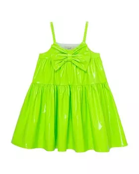 Платье-бантик Peek Kids, зеленый