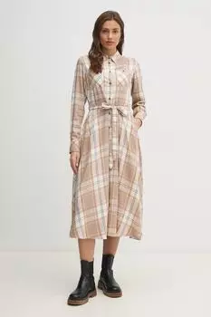 Платье Barbour, бежевый