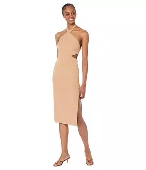 Платье Bardot, Amara Halter Midi Dress