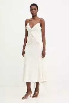 Платье Bardot, бежевый