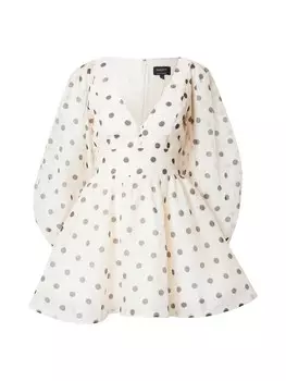 Платье Bardot EVA, кремовый