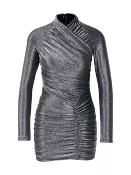 Платье Bardot EVALINA, серебряный