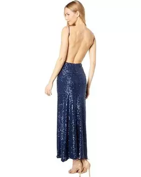 Платье Bardot Knox Midi Sequin Dress, цвет Navy Sequin