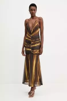 Платье Bardot, коричневый