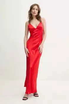 Платье Bardot, красный