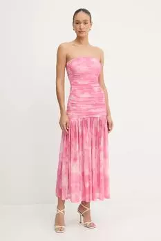 Платье Bardot, розовый