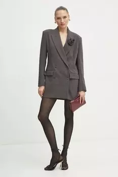 Платье Bardot, серый