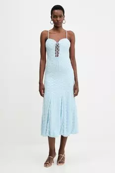 Платье Bardot, синий