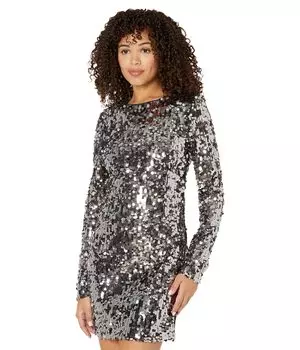 Платье Bardot, Valentina Sequin Mini Dress
