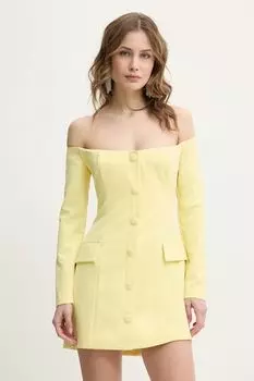 Платье Bardot, желтый