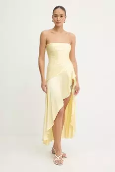 Платье Bardot, желтый