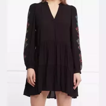 Платье бархатцев Desigual, черный