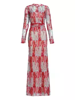 Платье Barisa Silvia Tcherassi, синий