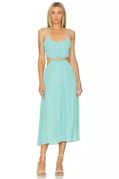 Платье BCBGeneration Tiered, аква