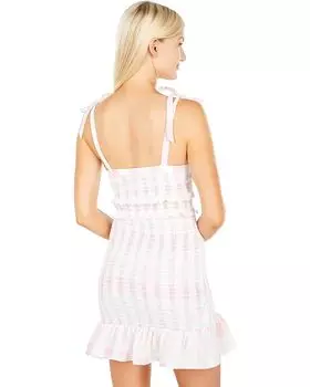 Платье BCBGeneration Woven Smocked Dress T1TX3D09, цвет Madras