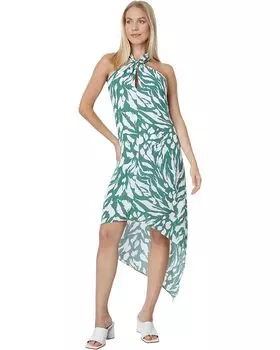Платье BCBGMAXAZRIA Long Halter Maxi, цвет Ivy