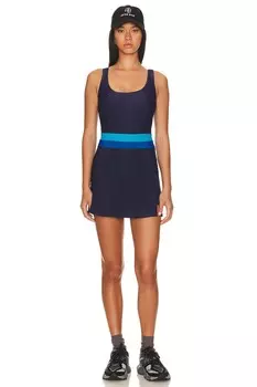 Платье BEACH RIOT Remi Tennis, цвет Marine Colorblock