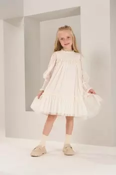 Платье Beau в стиле бохо с вышивкой Angel & Rocket, бежевый