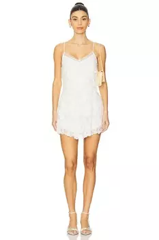 Платье Beauval от Loveshackfancy, off white