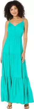 Платье Been So Long – однотонная ткань макси Steve Madden, цвет Vivid Green