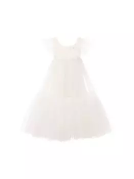 Платье Беквита для маленьких девочек и девочек Tulleen, белый