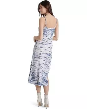 Платье bella dahl Maxi Bias Slip Dress, цвет Indigo Chevron Dye
