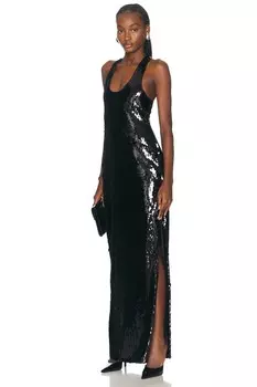 Платье Беллы с пайетками Retrofete, черный