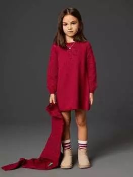 Платье Benetton Kleid, красный
