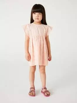 Платье Benetton, оранжевый