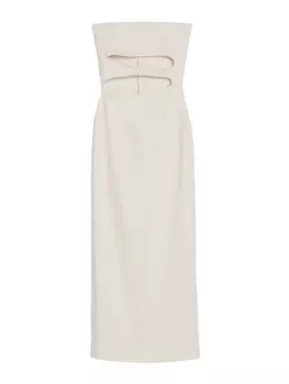 Платье Bershka, экрю