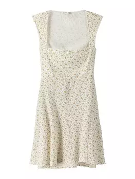 Платье Bershka, экрю