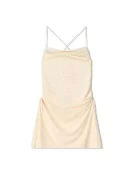 Платье Bershka, экрю