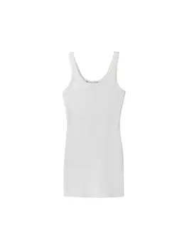 Платье Bershka, белый