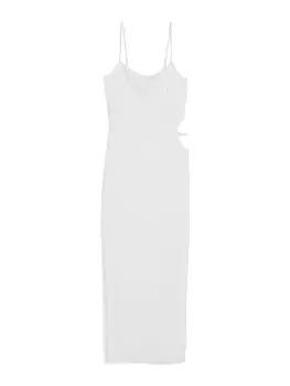 Платье Bershka, белый