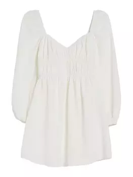 Платье Bershka, бежевый