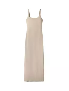 Платье Bershka, бежевый