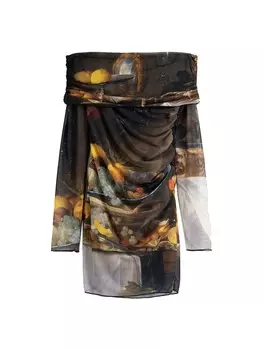 Платье Bershka, черный