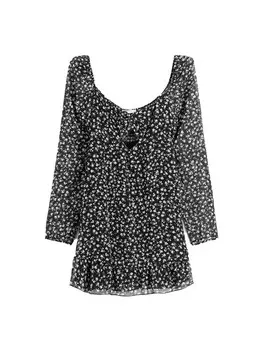 Платье Bershka, черный