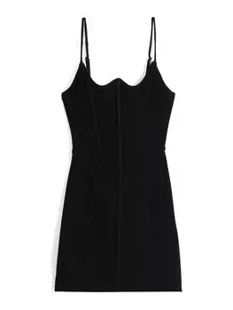 Платье Bershka, черный