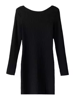 Платье Bershka, черный