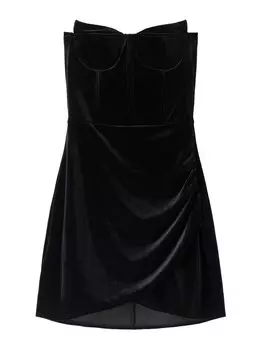 Платье Bershka, черный