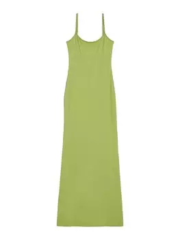 Платье Bershka, цвет Apple