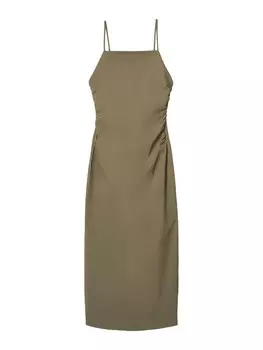 Платье Bershka, хаки