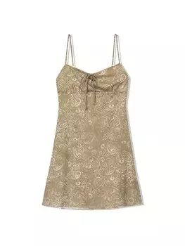 Платье Bershka, хаки