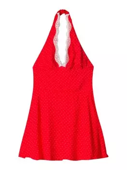 Платье Bershka, красный