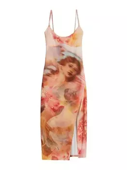 Платье Bershka, оранжевый